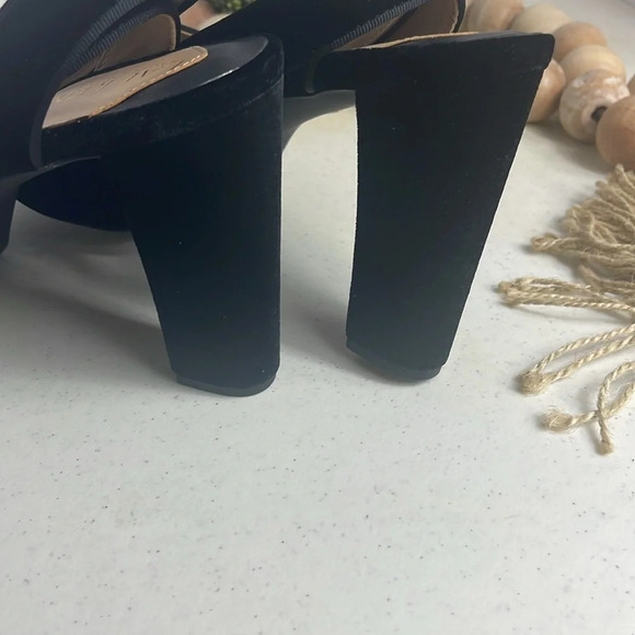 Lauren by Ralph Lauren women’s Velvet/Suede Sasha Sandals Platform Sz 11 - Picture 5 of 12